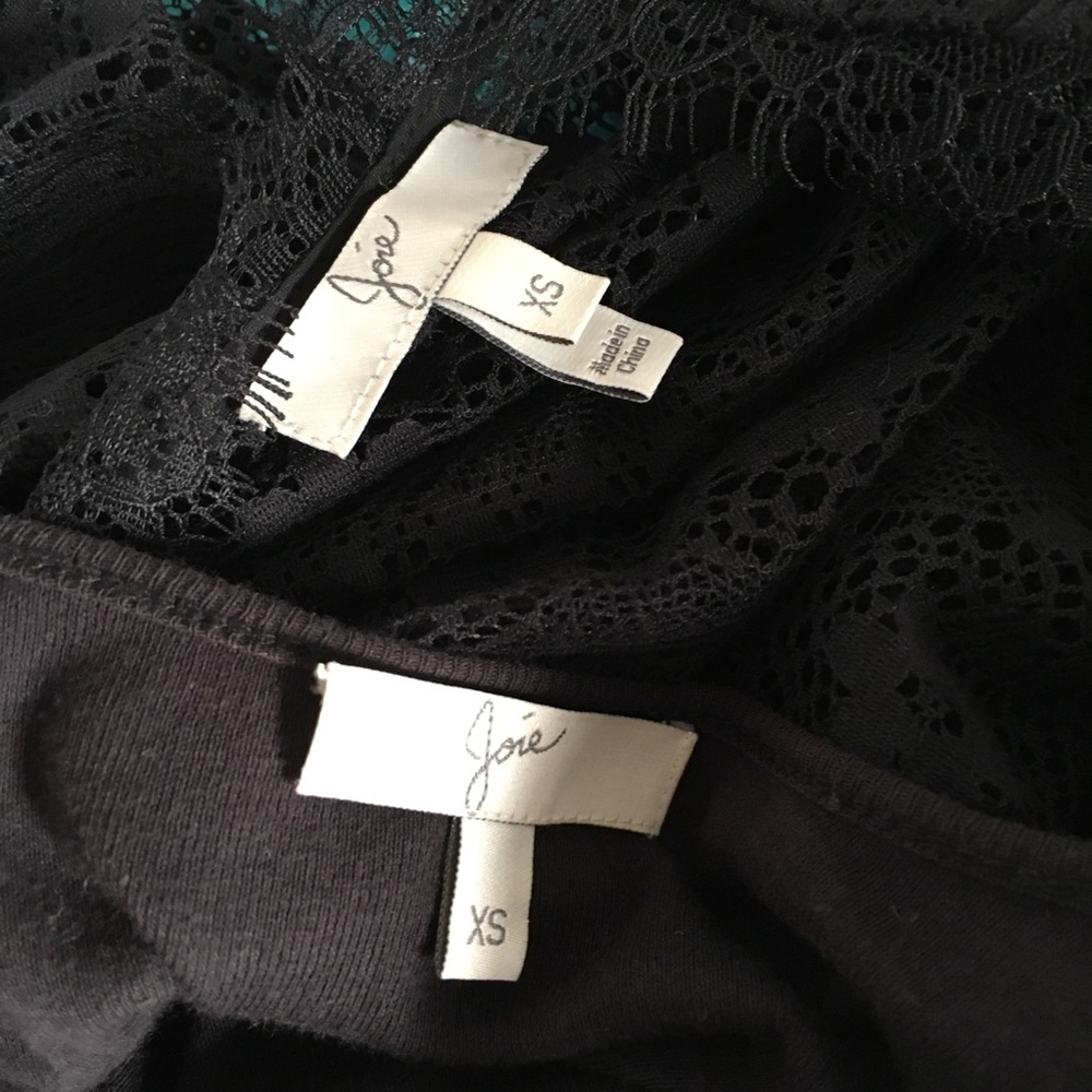 Joie Brea Lace Floral Scallop Dress - Picture 8 of 8